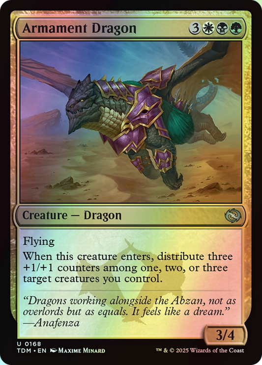 Armament Dragon (TDM) #168 [EN/F]