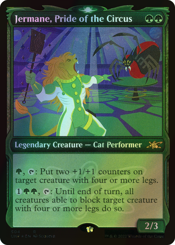 Jermane, Pride of the Circus - Galaxy Foil (UNF) #504 [EN/F]