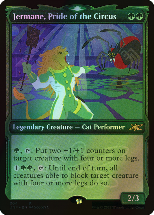 Jermane, Pride of the Circus - Galaxy Foil (UNF) #504 [EN/F]