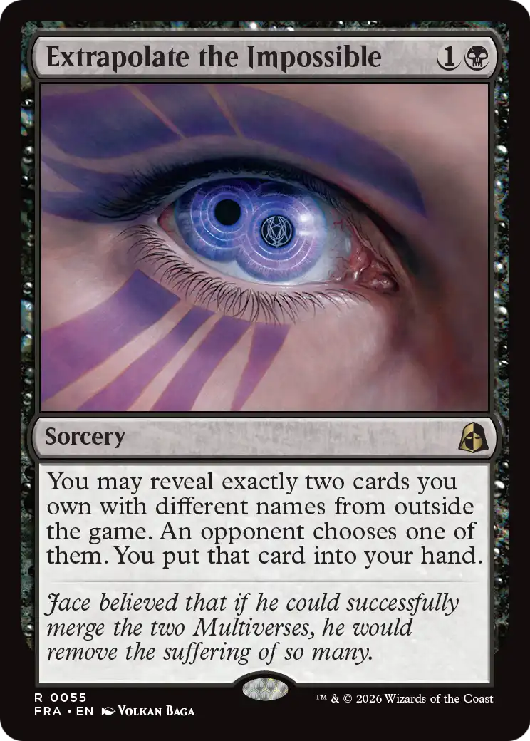 Extrapolate the Impossible (FRA) #55 [EN/N]