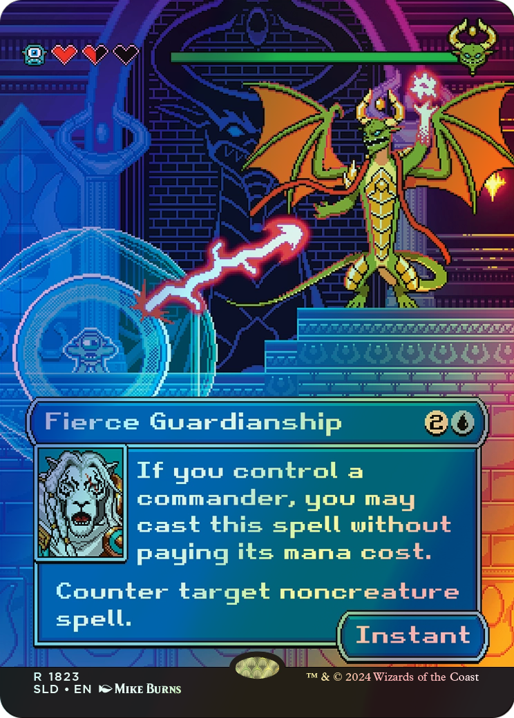 Fierce Guardianship - Rainbow Foil (SLD) #1823 [EN/F] s/o