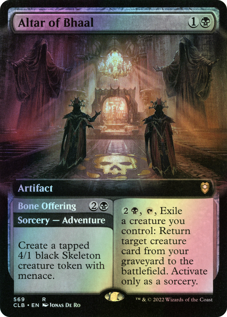 Altar of Bhaal // Bone Offering (CLB) #569 [EN/F]