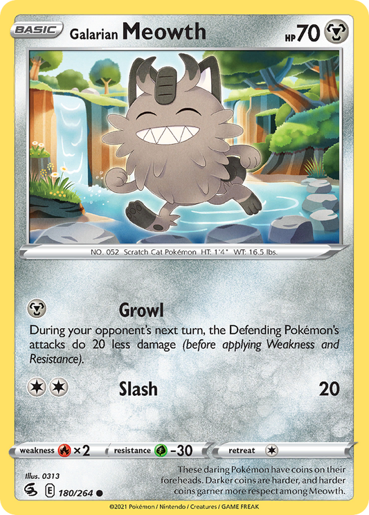 Galarian Meowth (FST) #180 [EN/N]