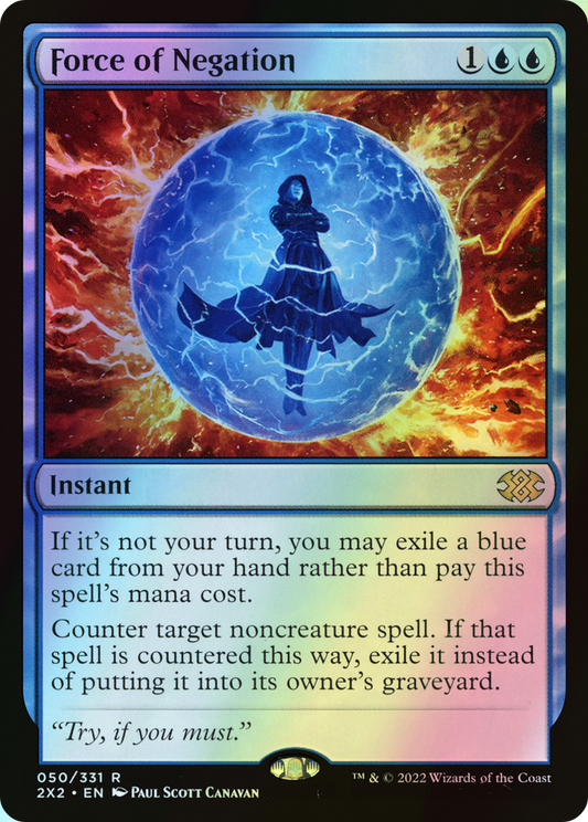Force of Negation (2X2) #50 [EN/F] s/o