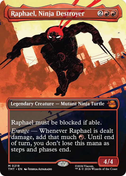 Raphael, Ninja Destroyer (TMT) #218 [EN/N]