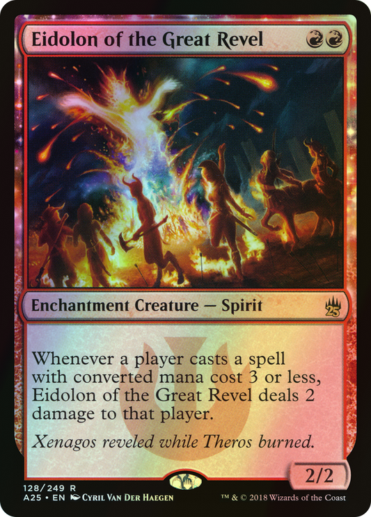 Eidolon of the Great Revel (A25) #128 [EN/F]