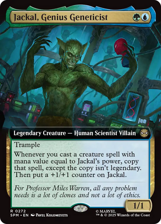 Jackal, Genius Geneticist (SPM) #272 [EN/N] s/o
