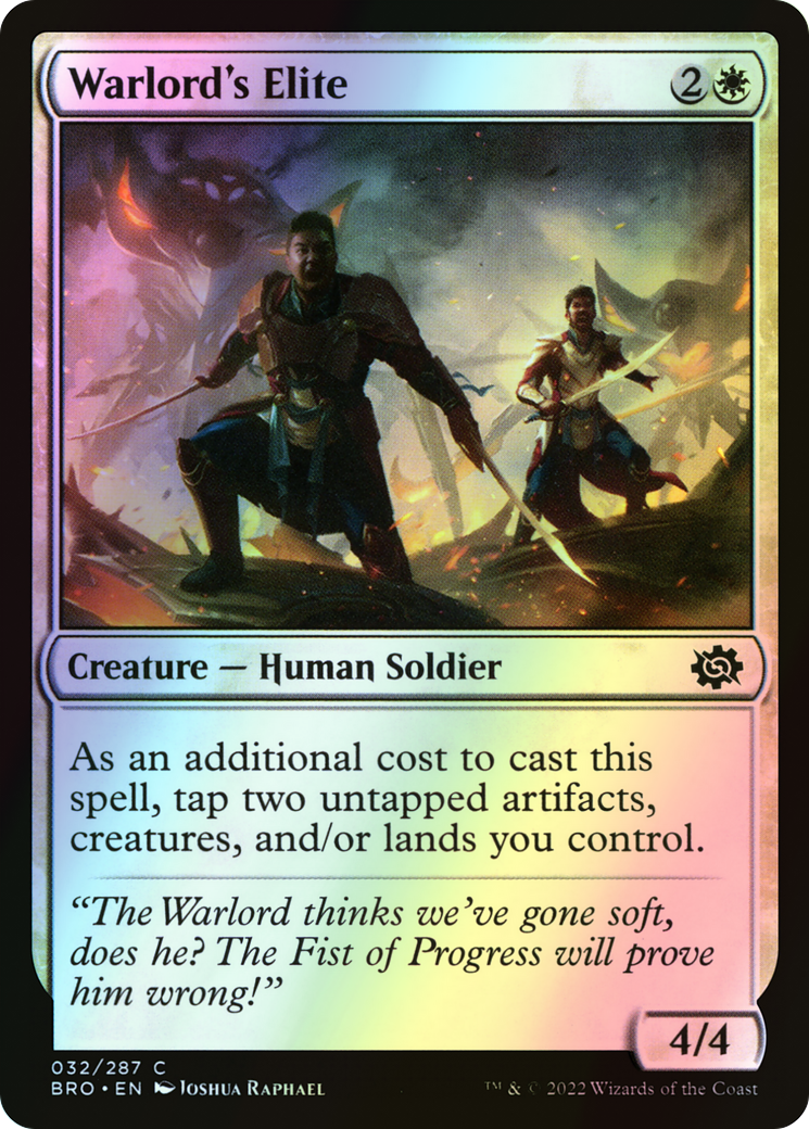 Warlord's Elite (BRO) #32 [EN/F]
