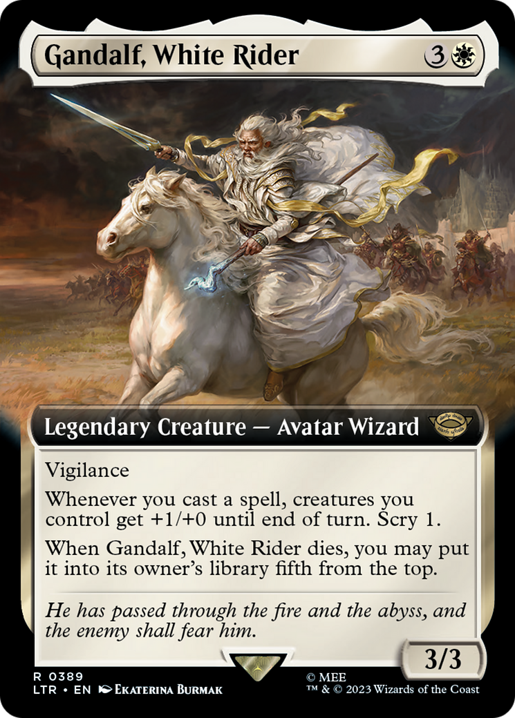 Gandalf, White Rider (LTR) #389 [EN/N]