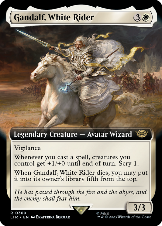 Gandalf, White Rider (LTR) #389 [EN/N]