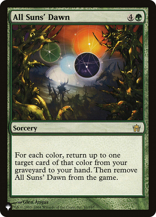 All Suns' Dawn (PLST) #5DN-81 [EN/N]