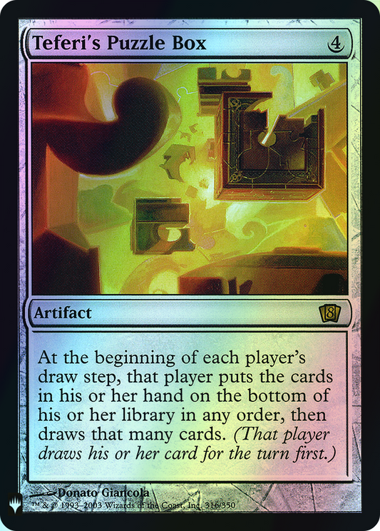 Teferi's Puzzle Box (PLST) #8ED-316 [EN/F] s/o