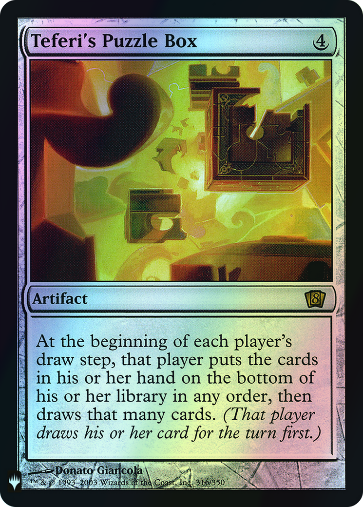 Teferi's Puzzle Box (PLST) #8ED-316 [EN/F]