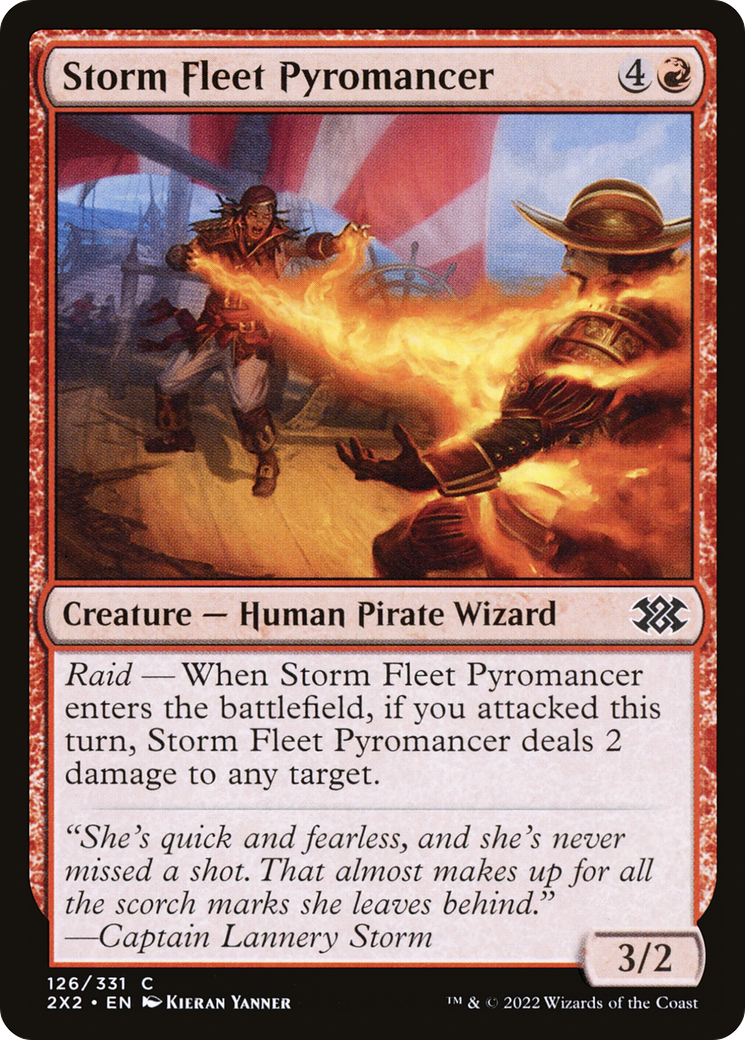 Storm Fleet Pyromancer (2X2) #126 [EN/N]