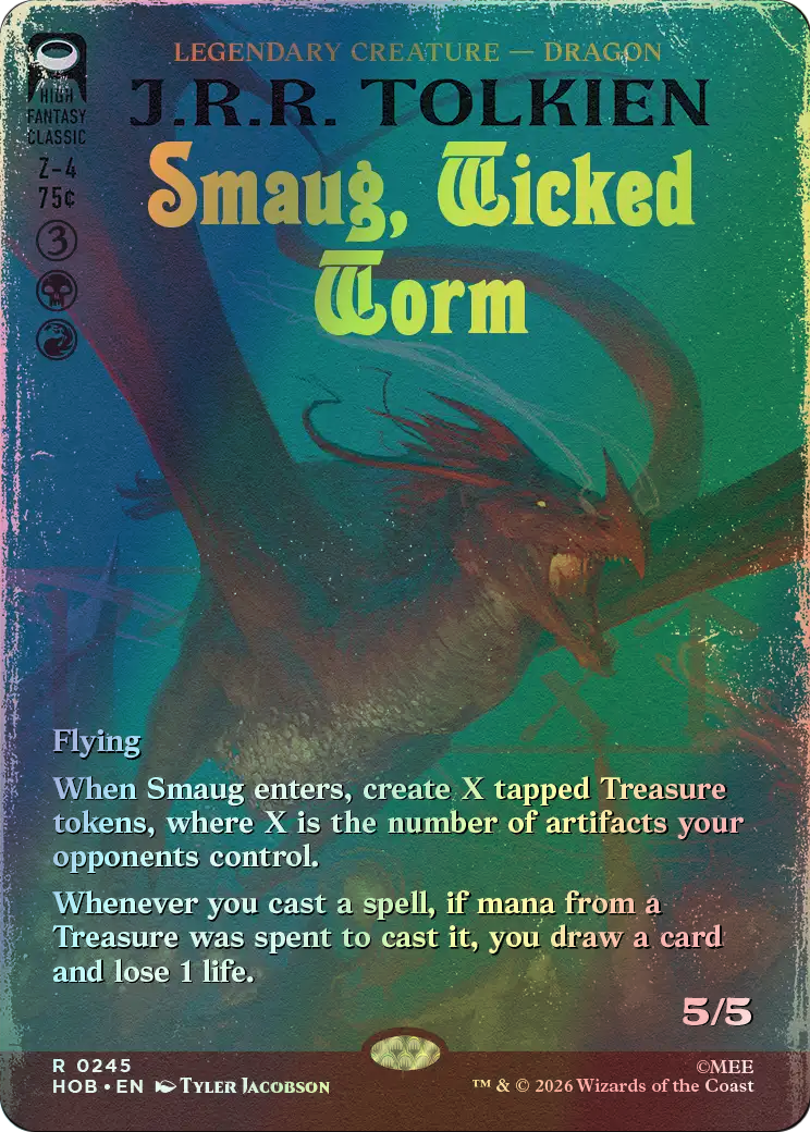 Smaug, Wicked Worm (HOB) #245 [EN/F]