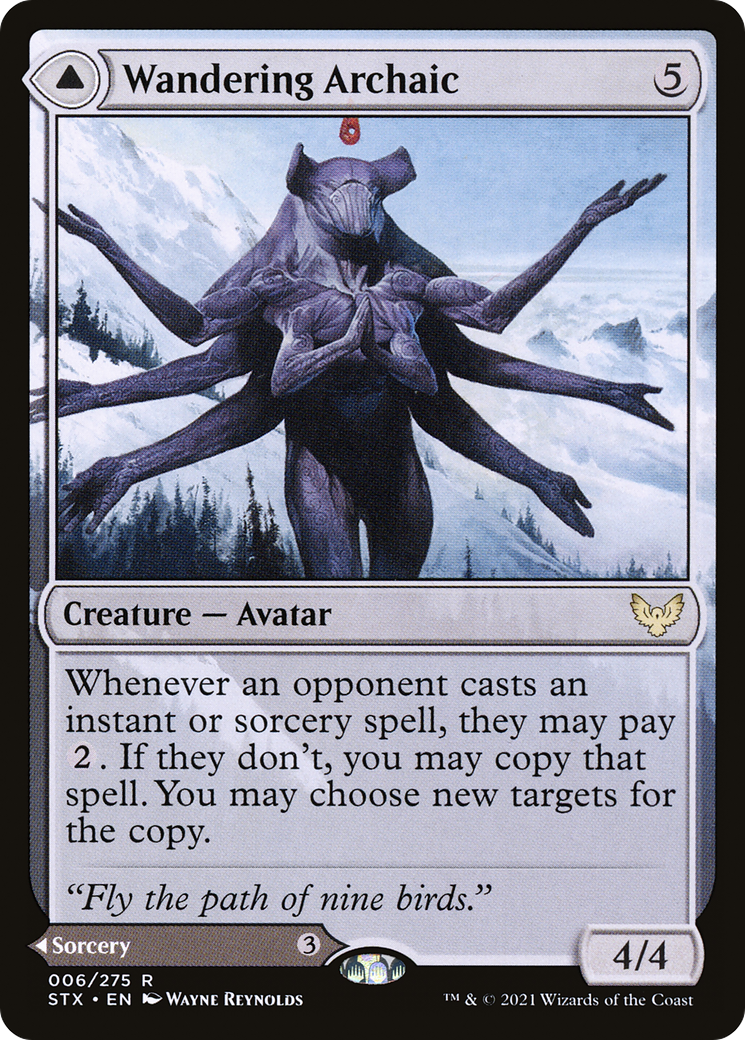 Wandering Archaic // Explore the Vastlands (STX) #6 [EN/N] s/o