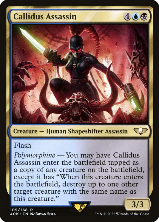 Callidus Assassin (40K) #109 [EN/N] s/o