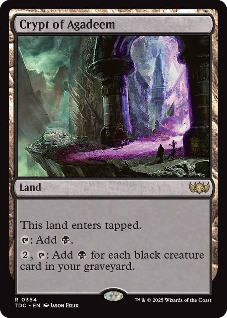 Crypt of Agadeem (TDC) #354 [EN/N] s/o