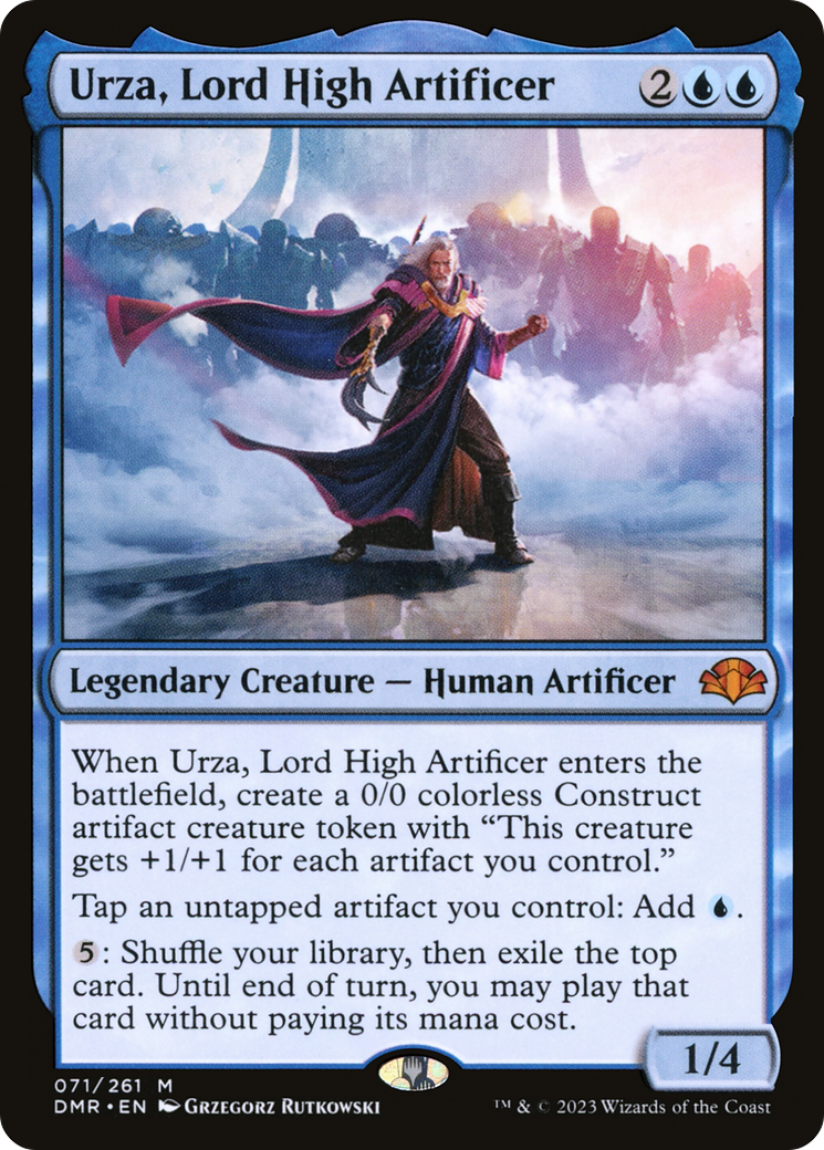 Urza, Lord High Artificer (DMR) #71 [EN/N] s/o