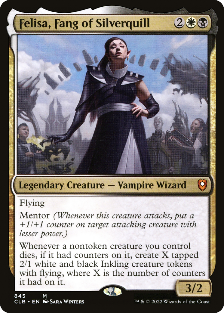 Felisa, Fang of Silverquill (CLB) #845 [EN/N]