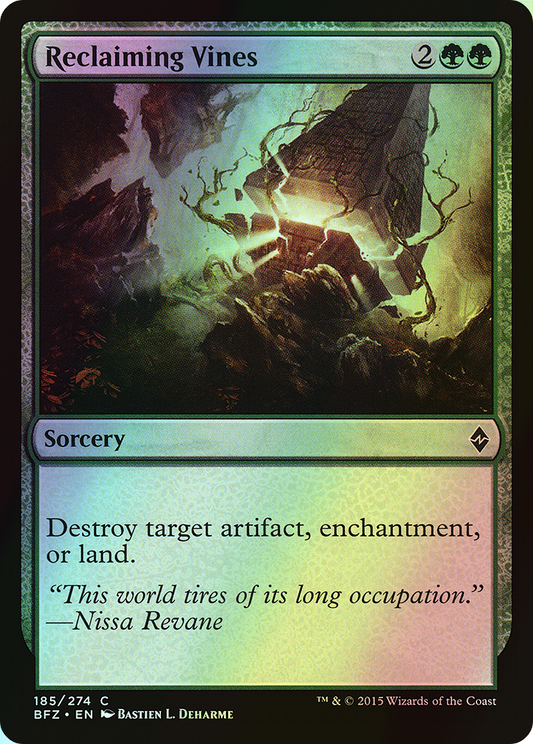 Reclaiming Vines (BFZ) #185 [EN/F] s/o