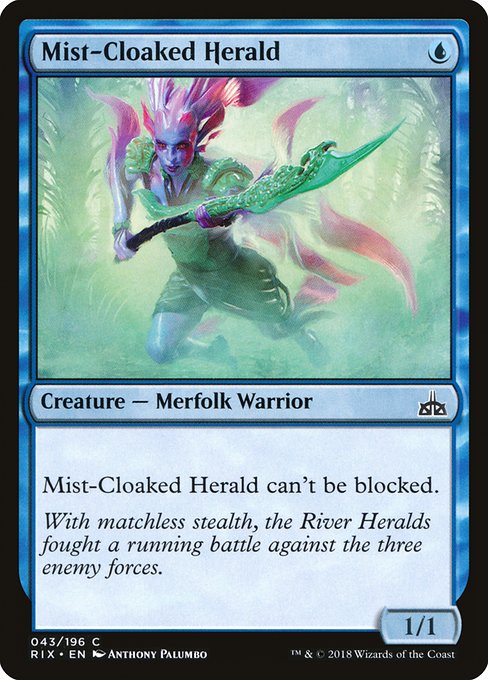 Mist-Cloaked Herald (RIX) #43 [EN/N]