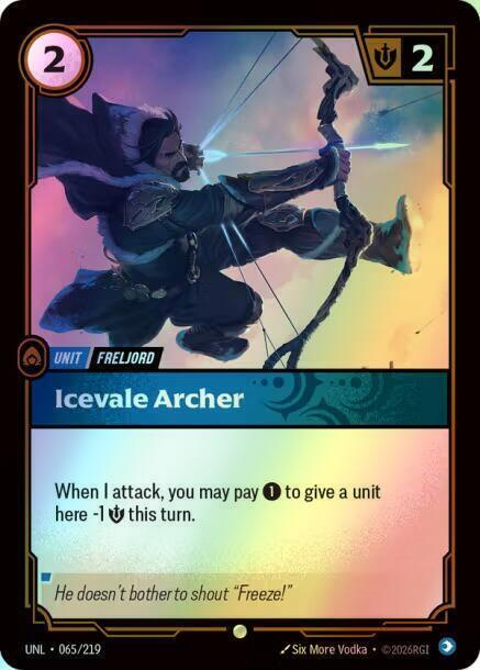 Icevale Archer (UNL) #065 [EN/F]