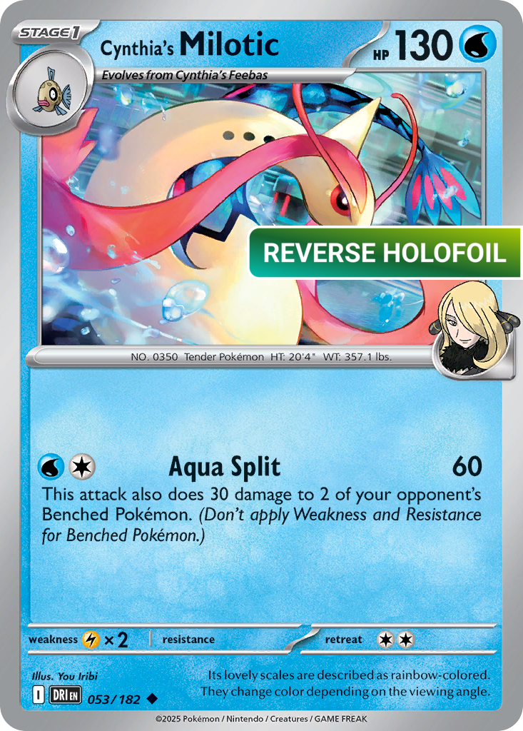 Cynthia's Milotic (DRI) #053 [EN/R] s/o