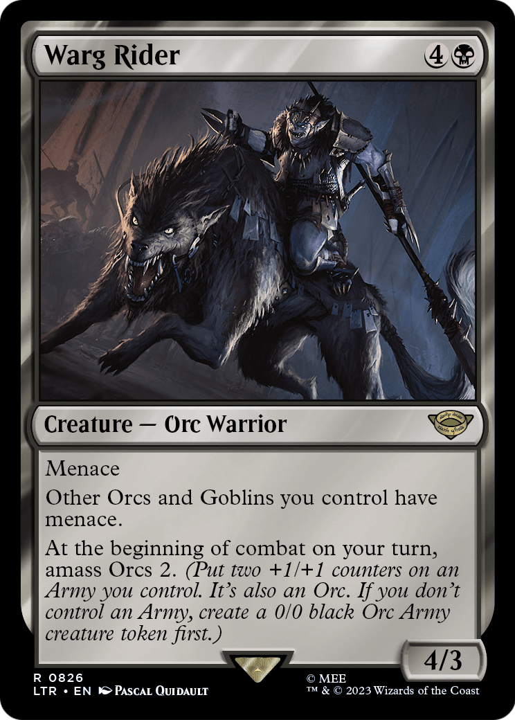Warg Rider (LTR) #826 [EN/N]