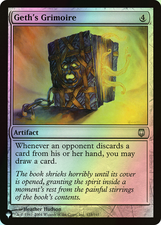 Geth's Grimoire (PLST) #DST-123 [EN/F] s/o
