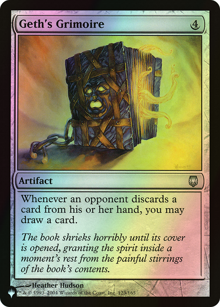 Geth's Grimoire (PLST) #DST-123 [EN/F] s/o