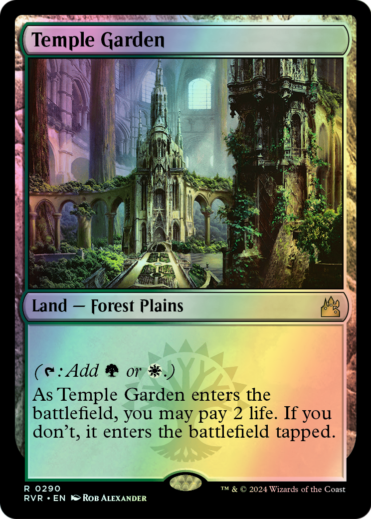 Temple Garden (RVR) #290 [EN/F] s/o