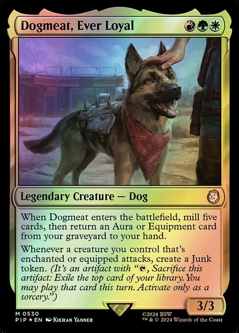 Dogmeat, Ever Loyal - Surge Foil (PIP) #530 [EN/F] s/o