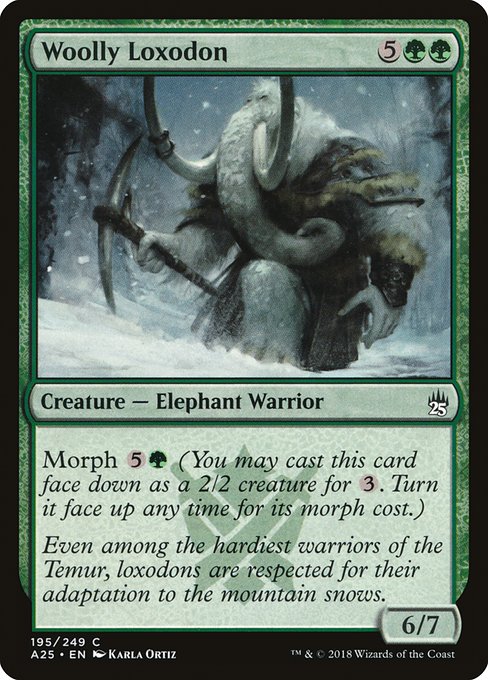 Woolly Loxodon (A25) #195 [EN/N]