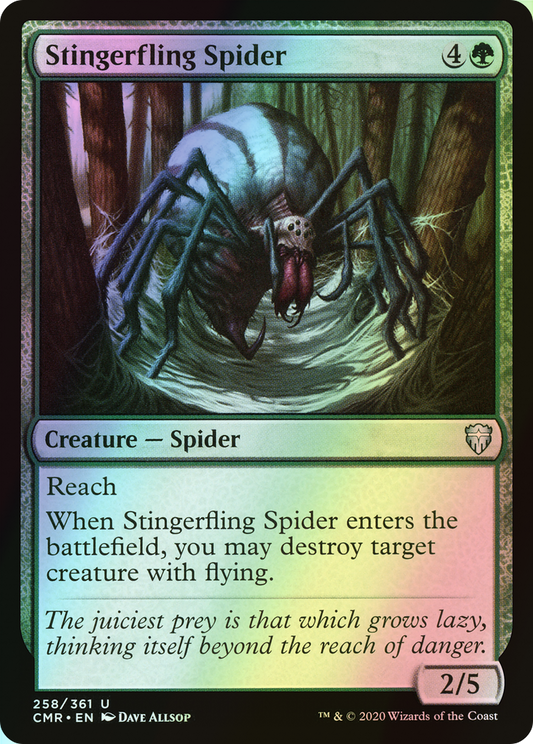 Stingerfling Spider (CMR) #258 [EN/F]