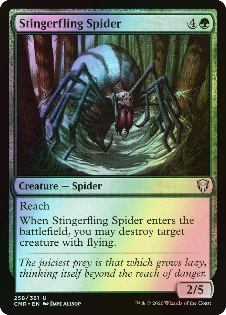 Stingerfling Spider (CMR) #258 [EN/F]