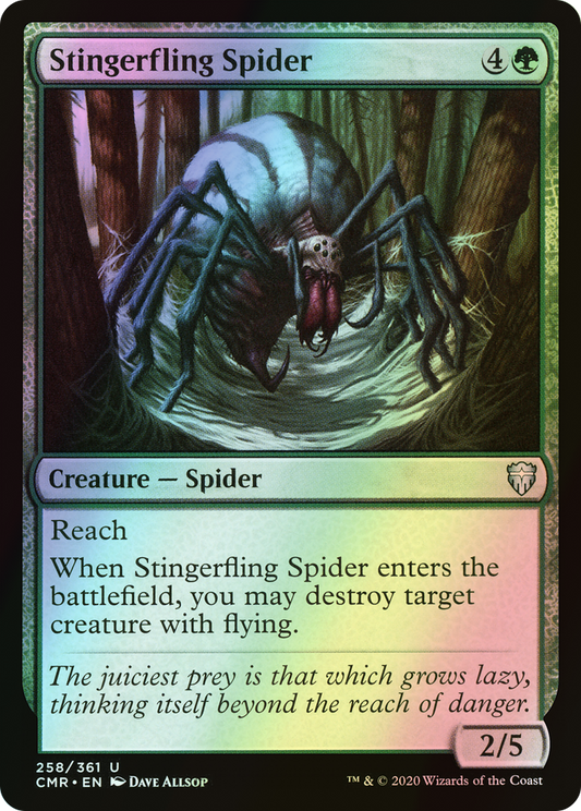 Stingerfling Spider (CMR) #258 [EN/F]