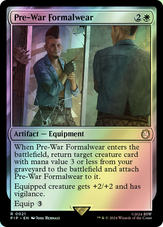 Pre-War Formalwear (PIP) #21 [EN/F] s/o