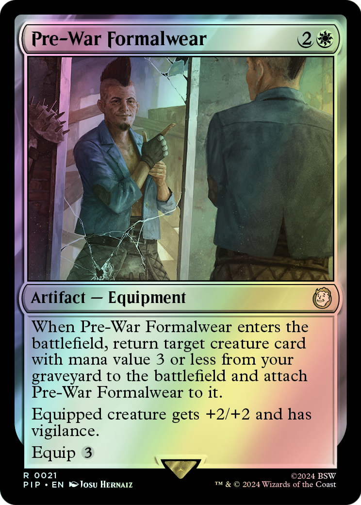 Pre-War Formalwear (PIP) #21 [EN/F] s/o