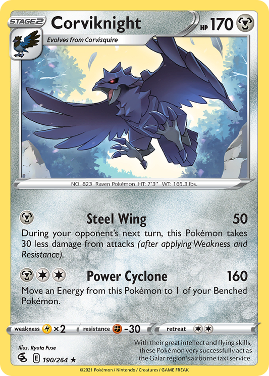 Corviknight (FST) #190 [EN/N] s/o