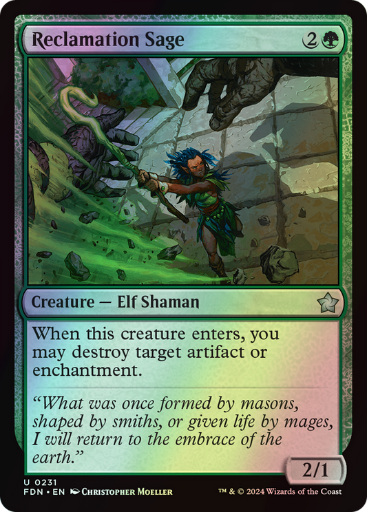 Reclamation Sage (FDN) #231 [EN/F] s/o