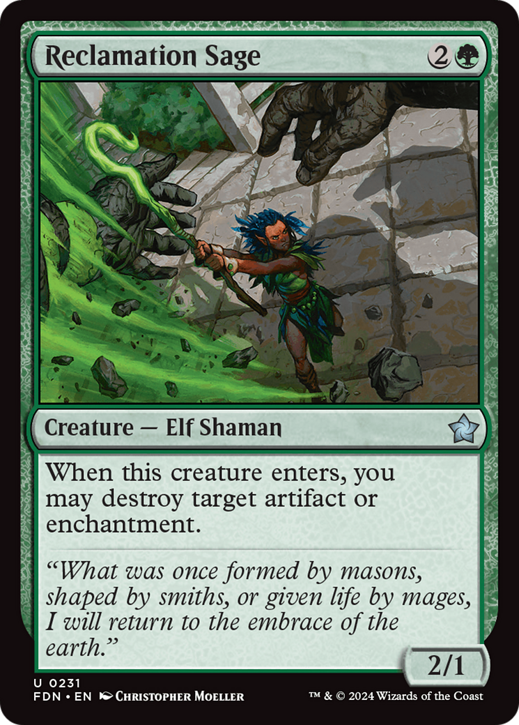 Reclamation Sage (FDN) #231 [EN/N] s/o