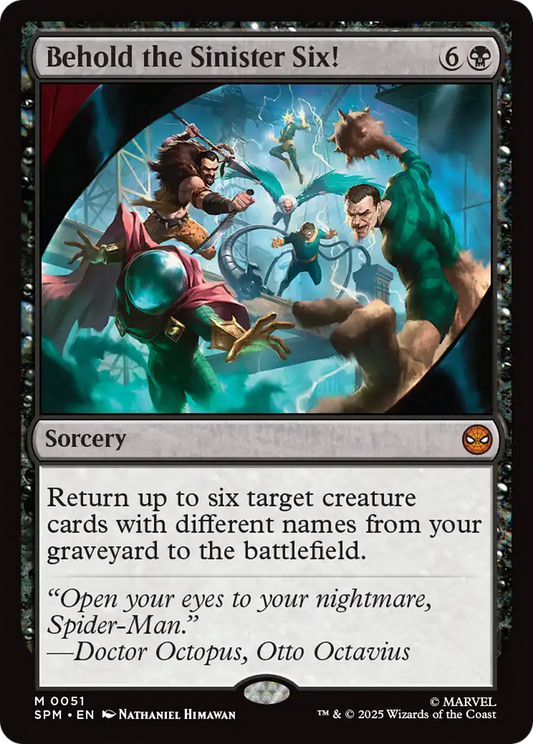 Behold the Sinister Six! (SPM) #51 [EN/N] s/o