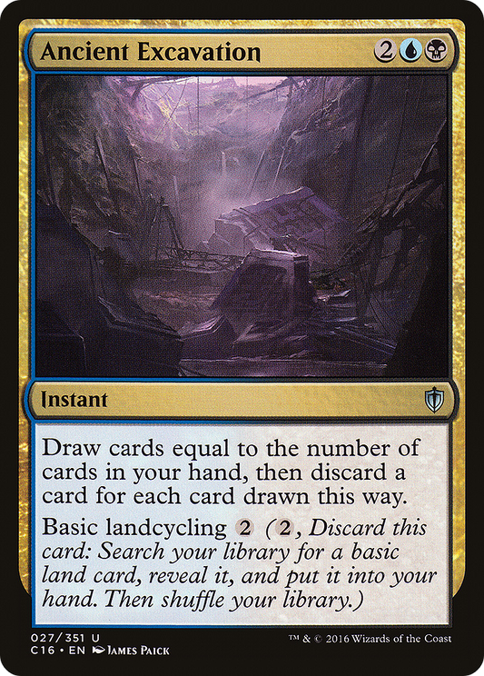 Ancient Excavation (C16) #27 [EN/N] s/o