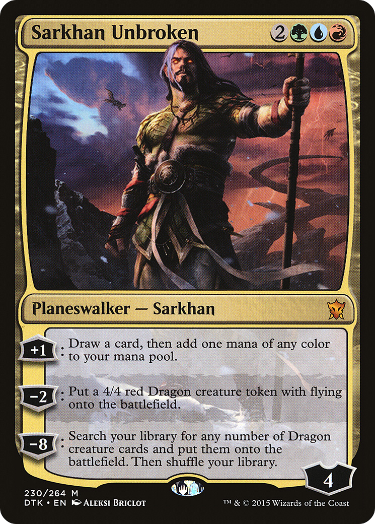 Sarkhan Unbroken (DTK) #230 [EN/N]