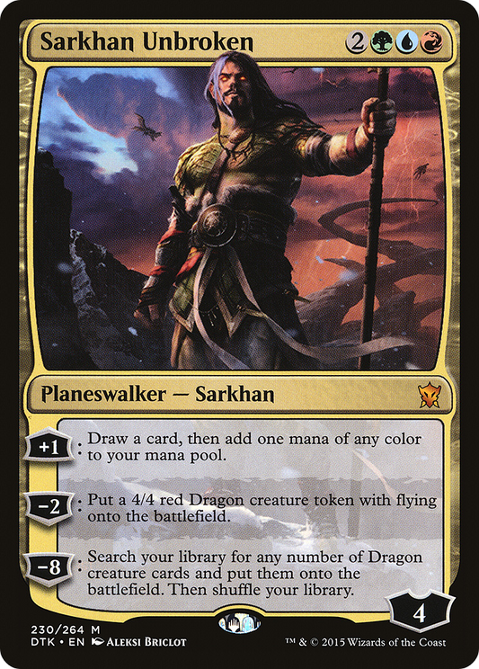 Sarkhan Unbroken (DTK) #230 [EN/N]