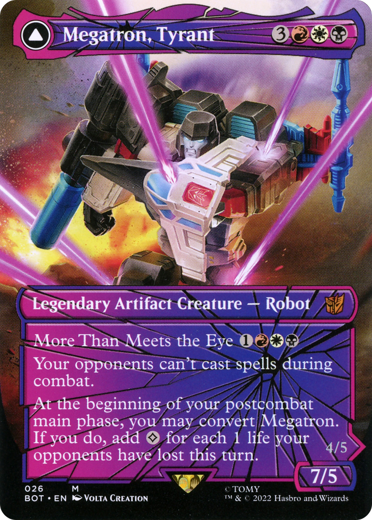 Megatron, Tyrant // Megatron, Destructive Force (BOT) #26 [EN/N]