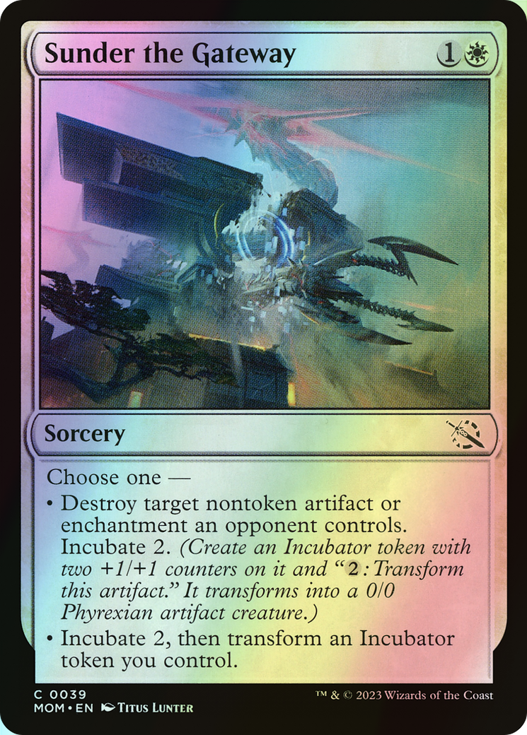 Sunder the Gateway (MOM) #39 [EN/F]