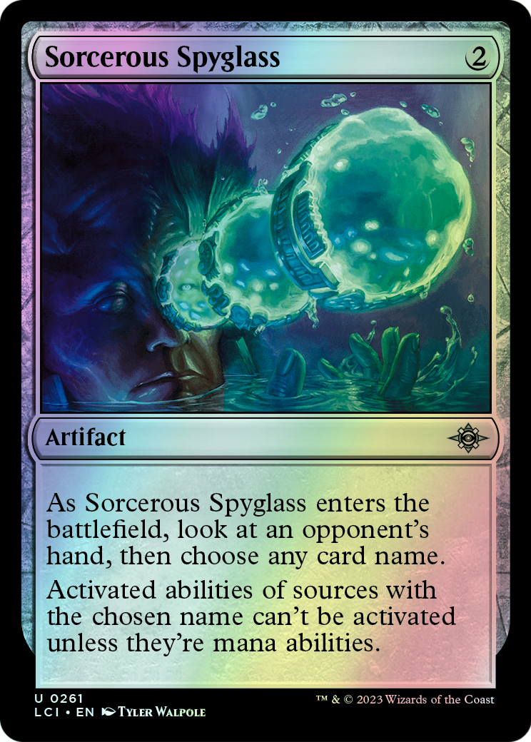 Sorcerous Spyglass (LCI) #261 [EN/F]