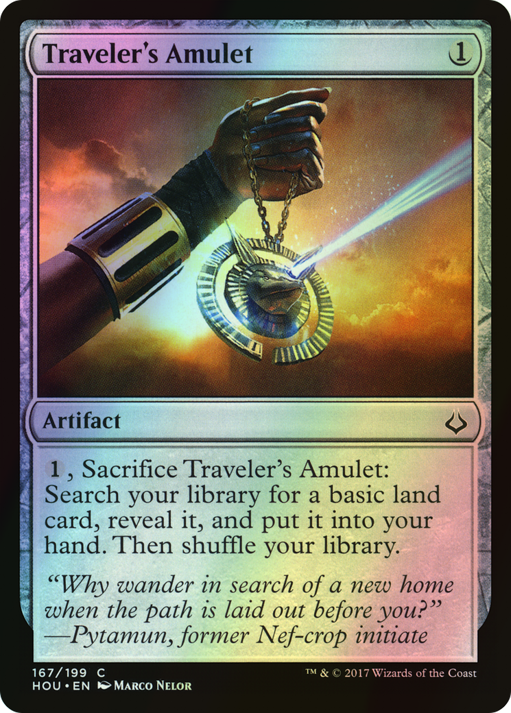 Traveler's Amulet (HOU) #167 [EN/F]